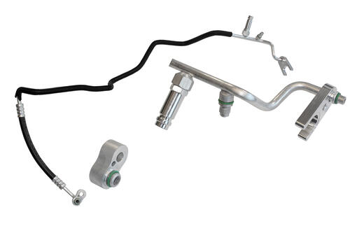 High-/Low Pressure Line, air conditioning