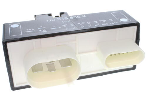 Relay, radiator fan castor