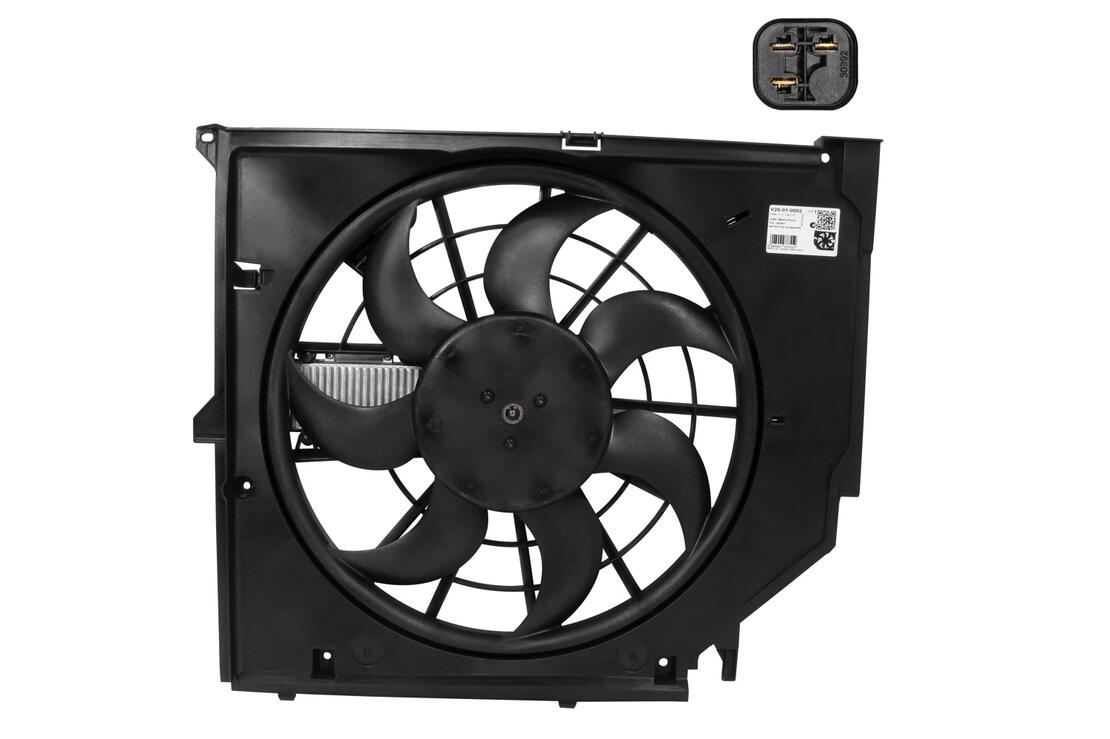 VEMO V20-01-0006 Ventola Di Raffreddamento Motore, 187W, Nuova, Aftermarket - 4