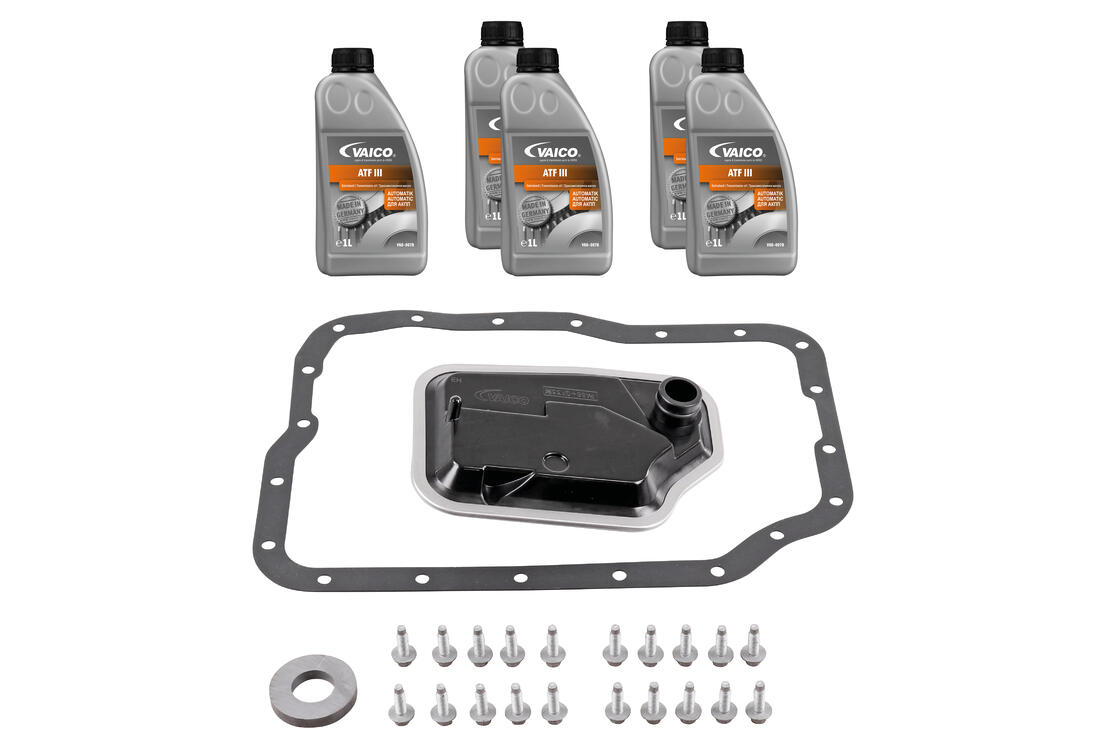 VAICO Parts Kit, automatic transmission oil change 5 l