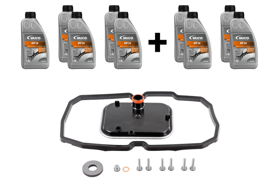 VAICO Parts Kit, automatic transmission oil change 9 l